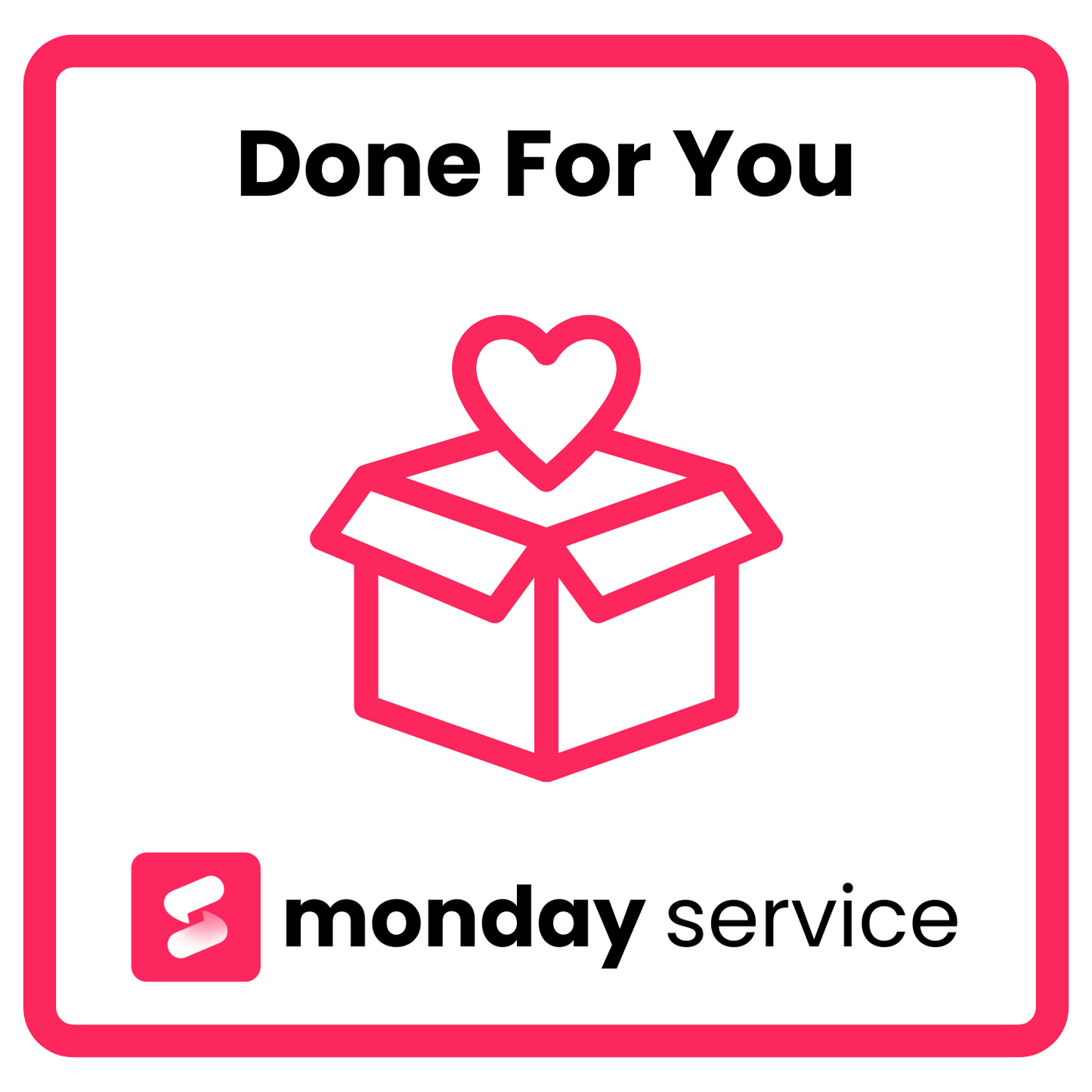 Done For You monday.com Packages
